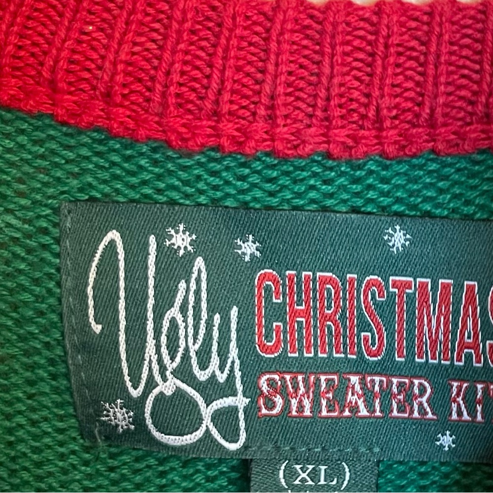 Vintage ugly sweater size XL - Picture 4 of 8